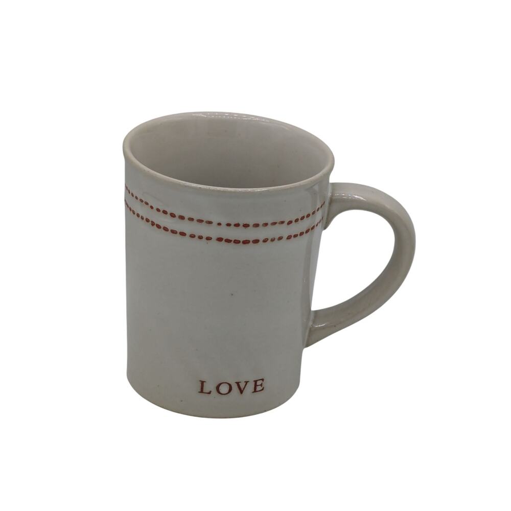 Hearth & Hand Magnolia Joanna Gaines LOVE Heart 16oz Coffee Mug Cup New